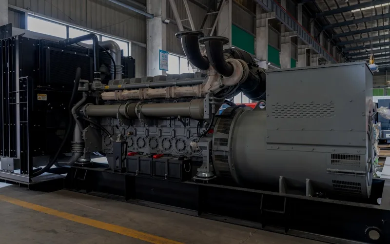 Diesel generator for stationary power